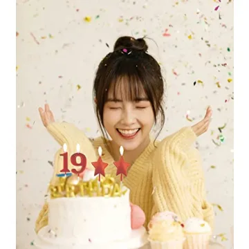 Vibrant 2.75in Red Number 3 Birthday Candle for Celebrations