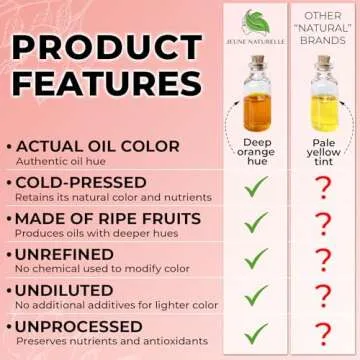 Rosehip Oil Organic - From Whole Berries (Pulp & Seeds), Natural Deep Orange Hue for Intensive Skin Repair - Pure, Virgin, Cold Pressed, Undiluted Organic Rosehip Seed Oil, 2 oz