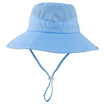 Stylish Women's Wide Brim Summer Sun Hat with UPF50 Protection, Packable and Comfortable for All Out...