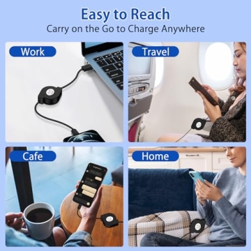 Fast Charging 3.3FT USB Type C Retractable Cable