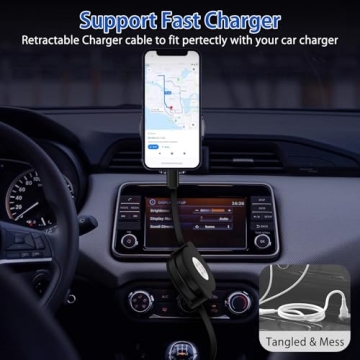 Fast Charging 3.3FT USB Type C Retractable Cable