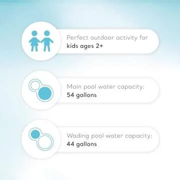 INTEX Candy Zone Inflatable Kiddie Pool for Kids – Ages 2+