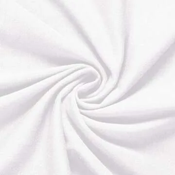 JINKESI Women's Summer Causal Short Sleeve Blouse Round Neck Crop Tops Twist Front Tee T-Shirt White-Medium