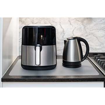 GASARÉ, Set of 2, Extra Large, Thick, Silicone Mats for Kitchen Counter, Heat Resistant Mats, Count...