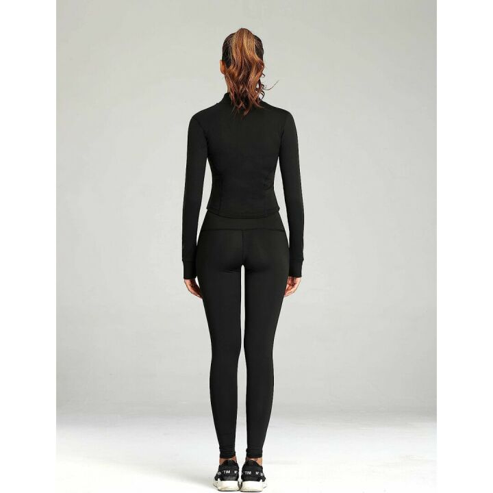 UANEO Women's Cropped Workout Athletic Jackets