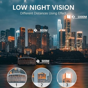 High Powered Monocular Telescope for Birdwatching Camping