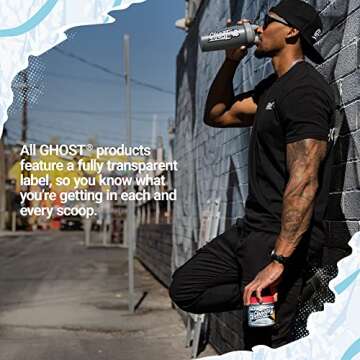 GHOST Hydration Powder - Lemon Crush Flavor for Energy