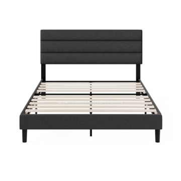 Stylish ZINUS Queen Piper Upholstered Bed Frame