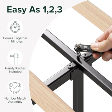 Stylish ZINUS Queen Piper Upholstered Bed Frame