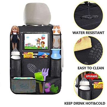 Sunyou Car Backseat Organizer with Tablet Holder for Kids