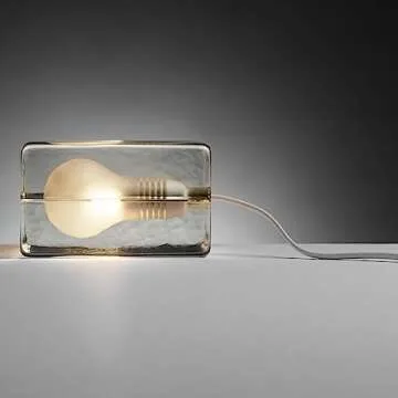 Design House Harri Koskinen Block Lamp - White Cord