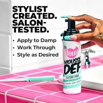 The Doux Mousse Def Texture Foam - All-in-One Styler
