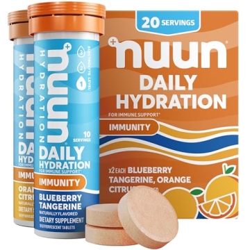 Nuun Hydration Immunity Tablets, Electrolytes and Vitamins
