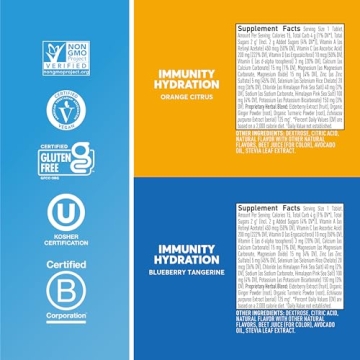 Nuun Hydration Immunity Tablets, Electrolytes and Vitamins