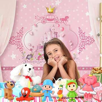 Moptrek pper, Birthday Gifts, Mini Action Figuree Cartoon Characters for Table Decorations, for All Boys and Girls