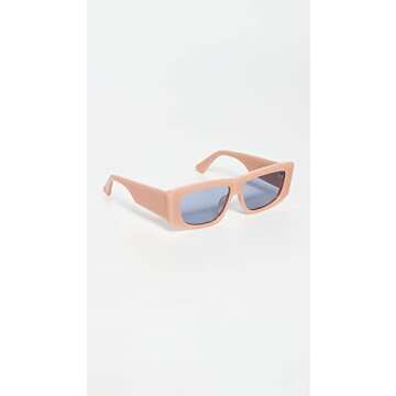 Poppy Lissiman Women's Bart Sunglasses, Dark Peach, Pink, Tan, One Size