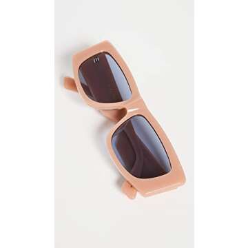 Poppy Lissiman Women's Bart Sunglasses, Dark Peach, Pink, Tan, One Size