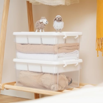 Citylife 17 QT Storage Box with Building Baseplate Lid