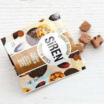 Siren Snacks Vegan Protein Bites with Cashew Butter