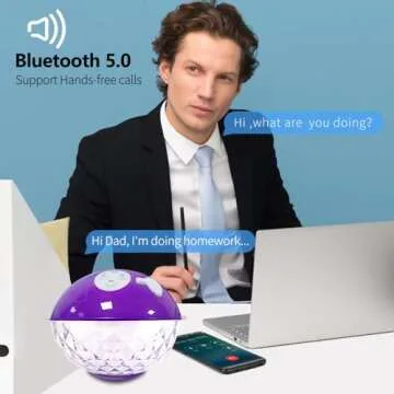 Blufree Floating Pool Speaker - Bluetooth Waterproof Sound