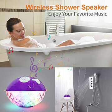 Blufree Floating Pool Speaker - Bluetooth Waterproof Sound