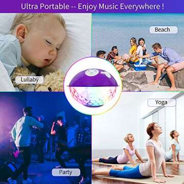 Blufree Floating Pool Speaker - Bluetooth Waterproof Sound