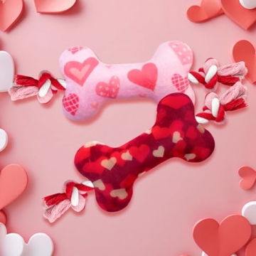 Lepawit Valentine's Day Dog Toys Perfect Gift for Pets