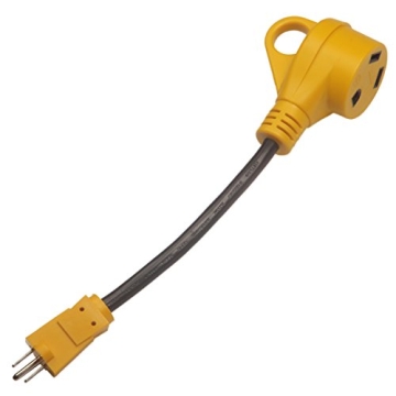 RV Camper Cord Adapter for Safe Outdoor Power Connections