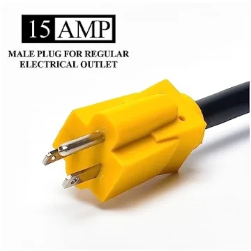 RV Camper Cord Adapter for Safe Outdoor Power Connections