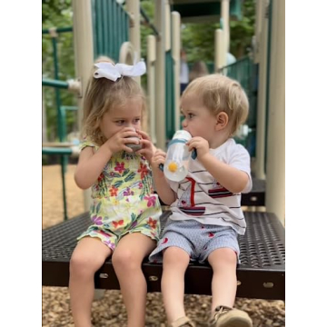 NumNum Weighted Straw Cup for Infants & Toddlers 6-12 months