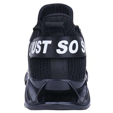 WONESION Mens Breathable Walking Tennis Running Shoes Blade Fashion Sneakers