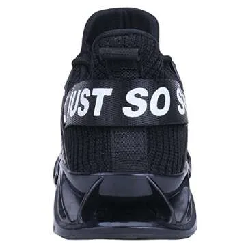 WONESION Mens Breathable Walking Tennis Running Shoes Blade Fashion Sneakers