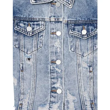 Stylish [BLANKNYC] Denim Jacket for Girls - Trendy Touch