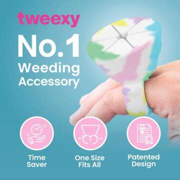 tweexy Craft Vinyl Weeding Scrap Collector Ring | Weeding Tools for Vinyl Heat Transfer, HTV Crafting & Adhesive Paper Sheets Holder | Portable Heat Press Accessories and Supplies (Unicorn)