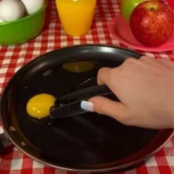 Egg Tool for Chalaza and Shell Removal, Essential Kitchen Utensil