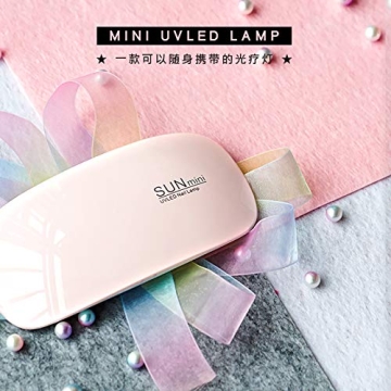 Mini Nail Dryer Lamp - 6W UV LED Portable Curing Light