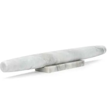 Marble French Rolling Pin - Elegant Baking Tool for All