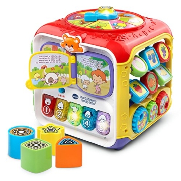 VTech Sort and Discover Activity Cube - Engaging Learning Toy