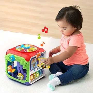 VTech Sort and Discover Activity Cube - Engaging Learning Toy