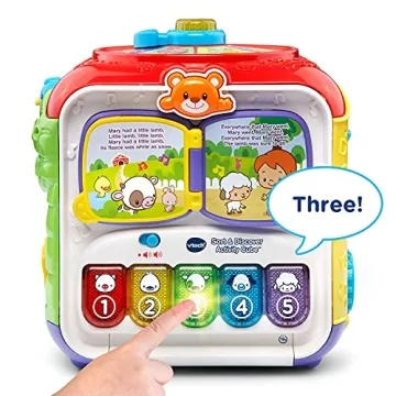 VTech Sort and Discover Activity Cube - Engaging Learning Toy