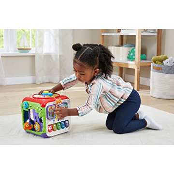 VTech Sort and Discover Activity Cube - Engaging Learning Toy
