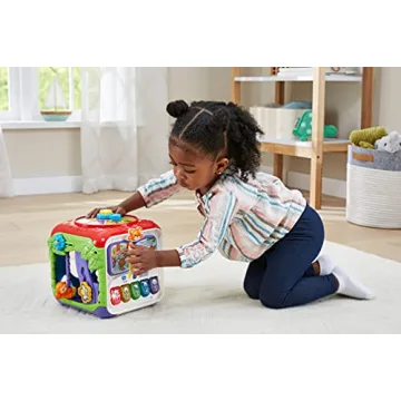 VTech Sort and Discover Activity Cube - Engaging Learning Toy