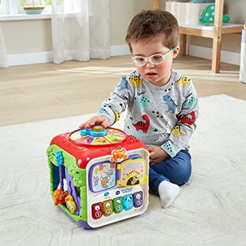VTech Sort and Discover Activity Cube - Engaging Learning Toy