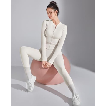 SUUKSESS Women 2 Piece Ribbed Workout Set for Style