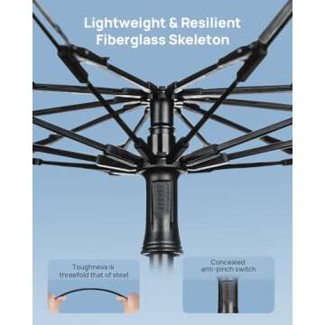 HALOBLK Reinforced Triple-Coated Windshield Sunshade Umbrella of The NASA Voyager-2 Mission Edition Designed for All Tesla Model Y Model 3 (2025 2024 2023 2022 2021)