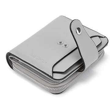 BOSTANTEN RFID Blocking Leather Wallet for Women