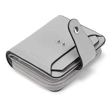 BOSTANTEN RFID Blocking Leather Wallet for Women