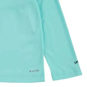 Hurley boys Long Sleeve Rash Guard T Shirt, Tropical Twist, Large