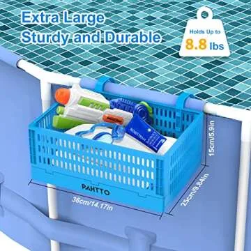 Durable Poolside Storage Baskets - Organize Your Essentials