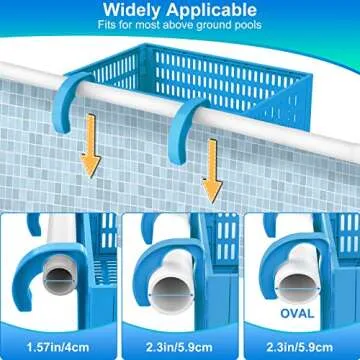 Durable Poolside Storage Baskets - Organize Your Essentials